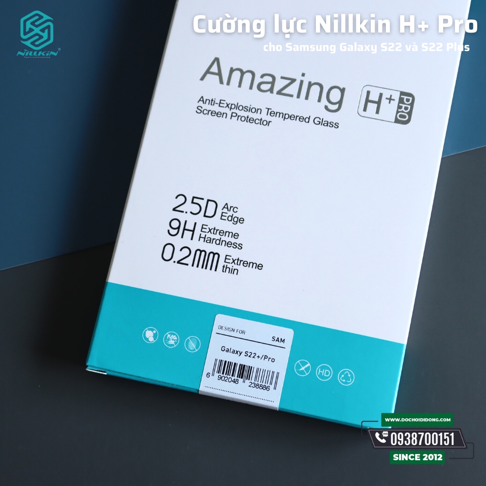Dán Cường Lực Samsung S22 + Plus / S23 + Plus Nillkin Amazing H+ Pro