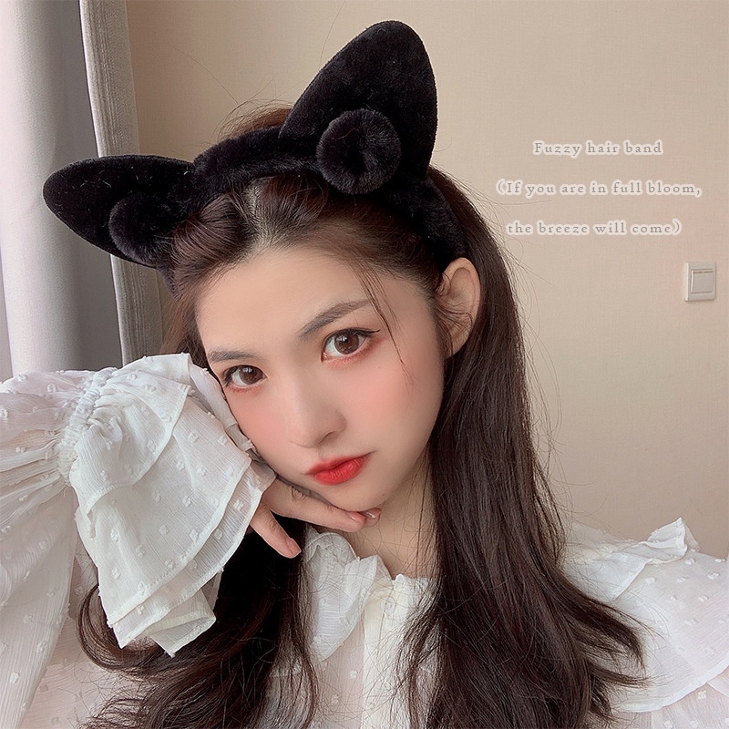 Băng đô cài tóc họa tiết hoạt hình đơn giản dễ thương