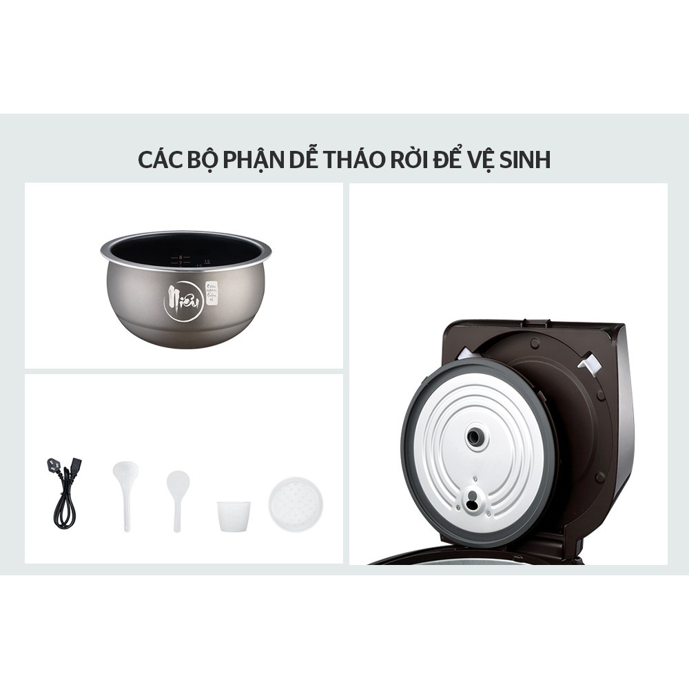 Nồi cơm điện tử 1.8L Sunhouse SHD8910