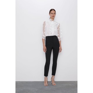 Áo Voan Zara Bi Trắng