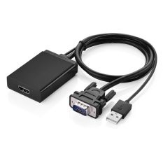 Bộ Cáp chuyển đổi tín hiệu từ VGA sang HDMI có âm thanh kèm theo cáp Micro USB