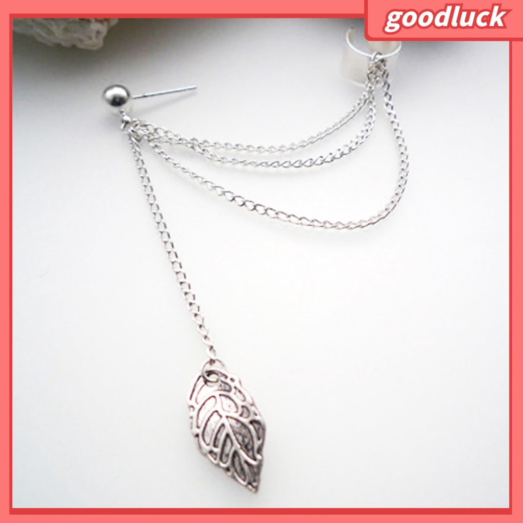 1 Khuyên Tai Dáng Dài Phối Tua Rua Phong Cách Gothic Cá Tính