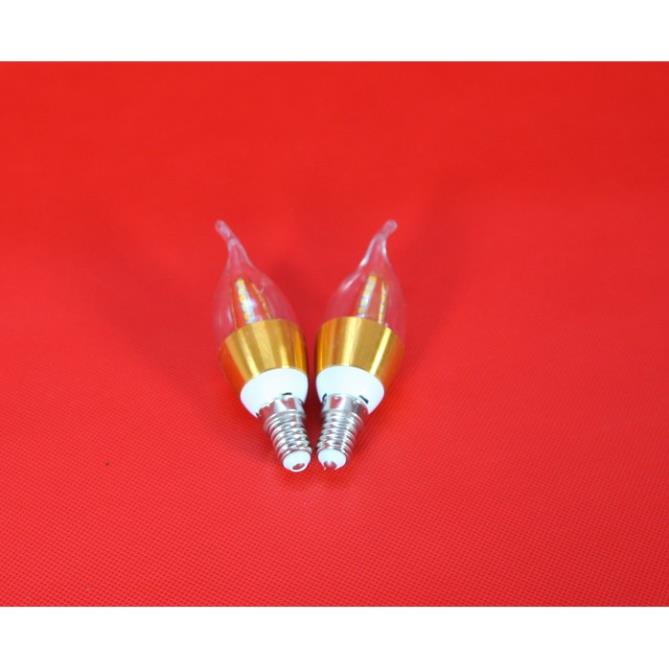 Bóng đèn LED C35 4w hình nến đổi màu đui E14