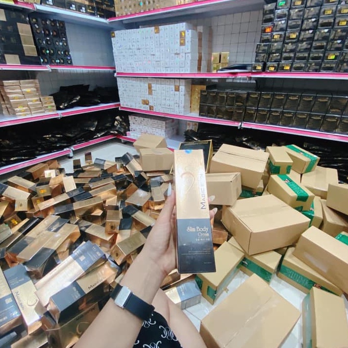 Kem Tan Mỡ Slim Body Cream - Tan Mỡ Xóa Nhăn Chiết Xuất Thiên Nhiên Magic Skin