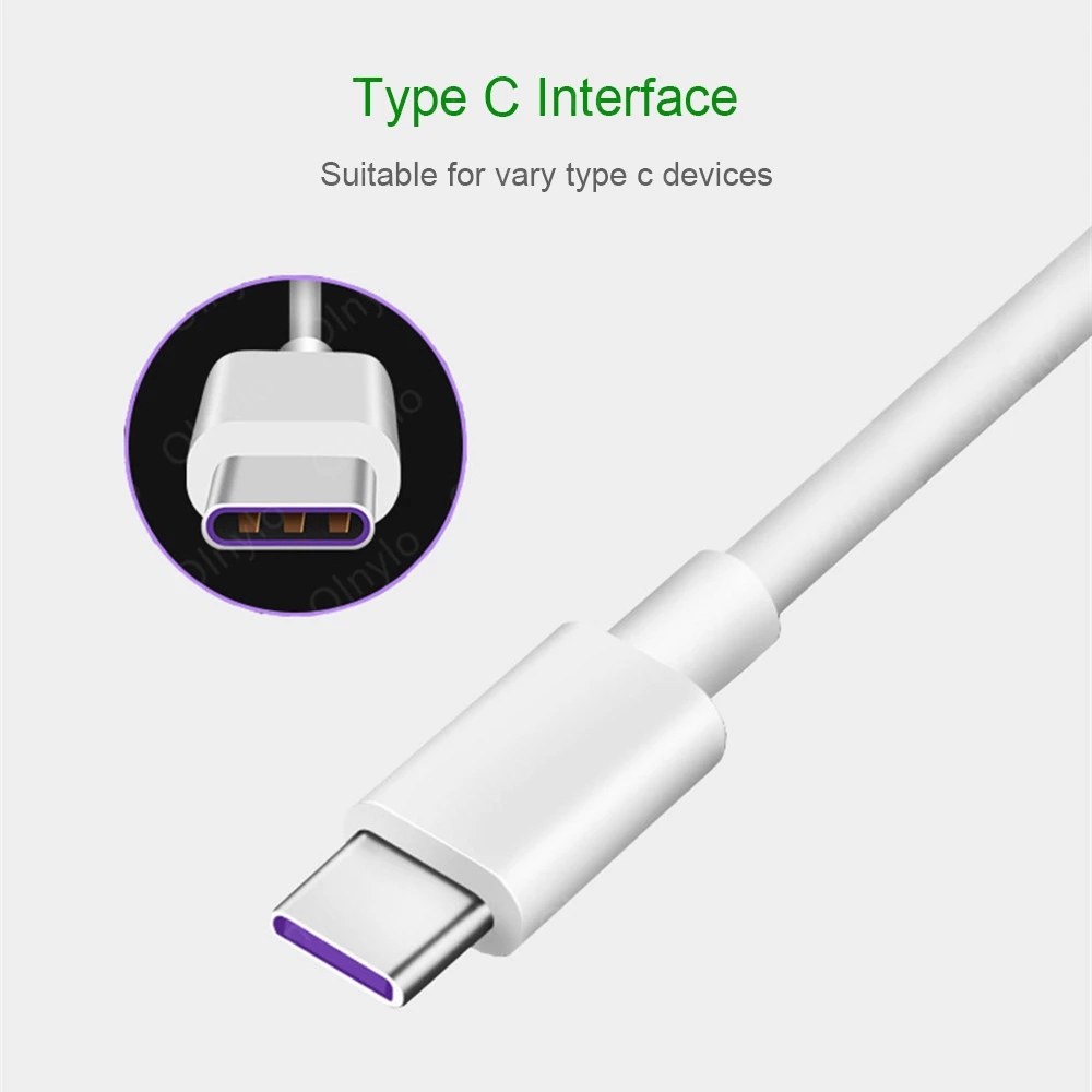Cáp Sạc Nhanh Truyền Dữ Liệu USB Type C 3.0 4.0 1m 5A/2A Cho Huawei/Samsung Note 9