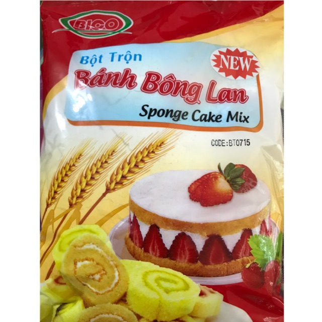 Bột trộn bánh bông lan Bico 1kg