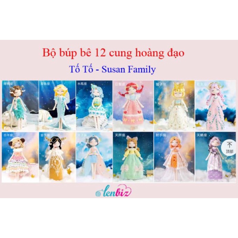 LEN SUSAN family 4 ( bảng màu 2 )