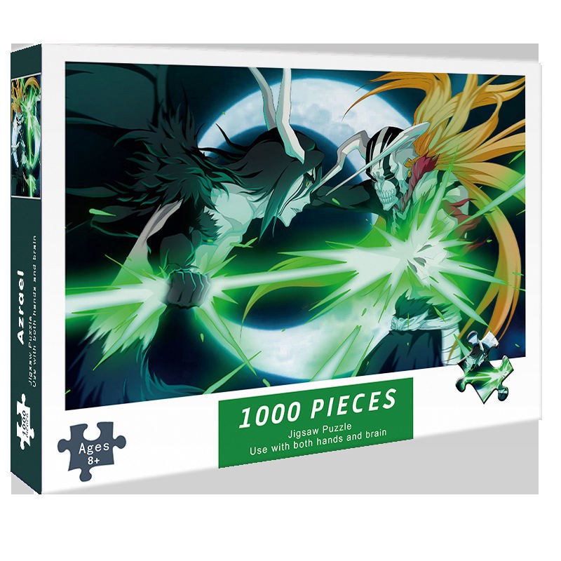 Bộ xếp hình 1000 mảnh Gia đình ONE PIECE và nhiều mẫu Anime size 75x50cm