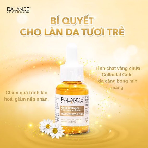 Tinh chất Balance Gold Collagen chống lão hóa 30ml