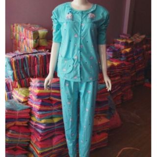 Sale off bộ sau sinh vải cotton dầy đẹp