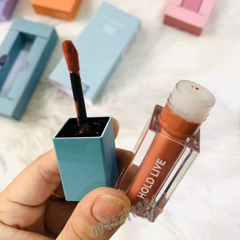 Son kem nắp đính đá Hold Live Velvet Matte Lip HV350 | Thế Giới Skin Care