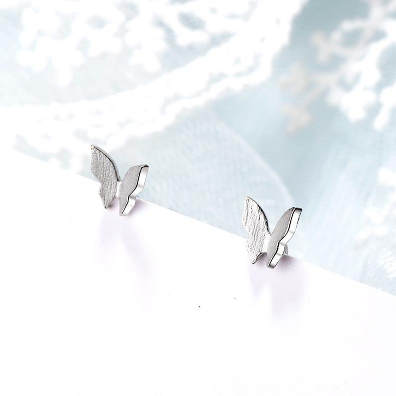 (0163) Khuyên Tai Mặt 🦋✨ Đính Dây Dài Thanh Khiết