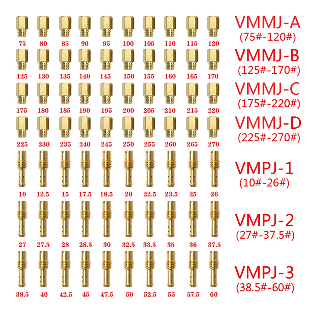 10 Đầu nối bộ chế hòa khí hình lục giác không tải phun phù hợp cho bình xăng xe máy MIKUNI VM TM TMX AX100 DT125 Y110