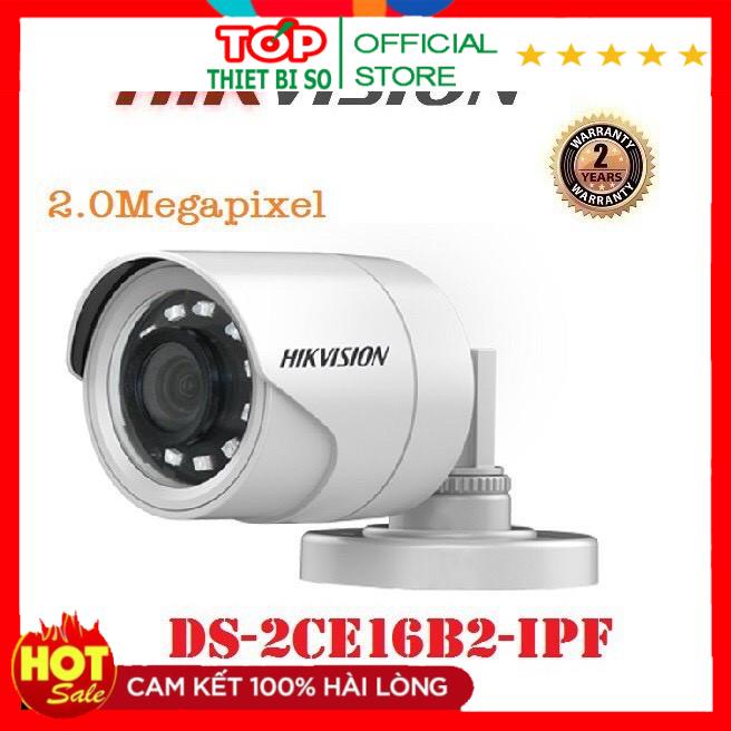 Camera HD-TVI 4 in 1 hồng ngoại 2.0 Megapixel HIKVISION DS-2CE16B2-IPF