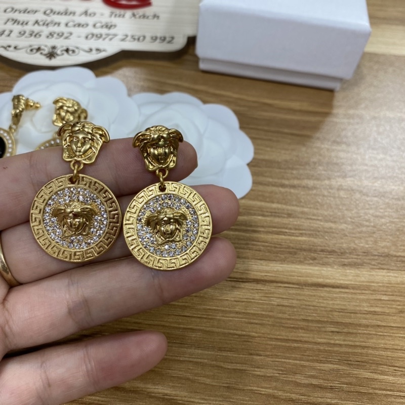 Bông tai  versace cao cấp