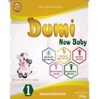Sữa bột cho trẻ Dumi milk baby 400gr nguyên liệu nhập khẩu New Zealand