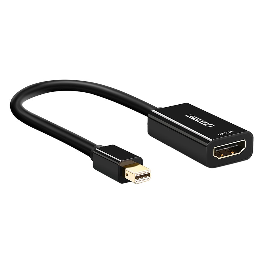 Cáp Chuyển Mini Displayport Sang HDMI UGREEN 40360 - Thunderbolt To HDMI Hỗ Trợ 4K - Hàng Chính Hãng