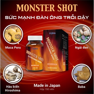 MONSTER SHOT - VIÊN UỐNG TĂNG CƯỜNG SINH LÝ NHẬT BẢN