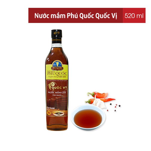 Nước Mắm Phú Quốc QUỐC VỊ 520ml