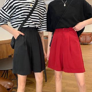 Quần Short Nữ Lưng Cao Thời Trang Hàn