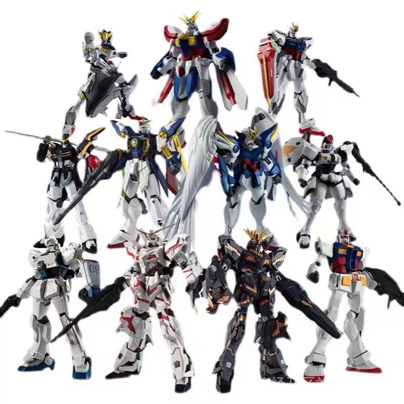 Hàng Mới Về Mới Mô Hình Lắp Ráp Gundam MG Unicorn Thương Hiệu Mới HG Seven Swords Assault Free Enhanced Fighter Gundam Thủ Công FKCM
