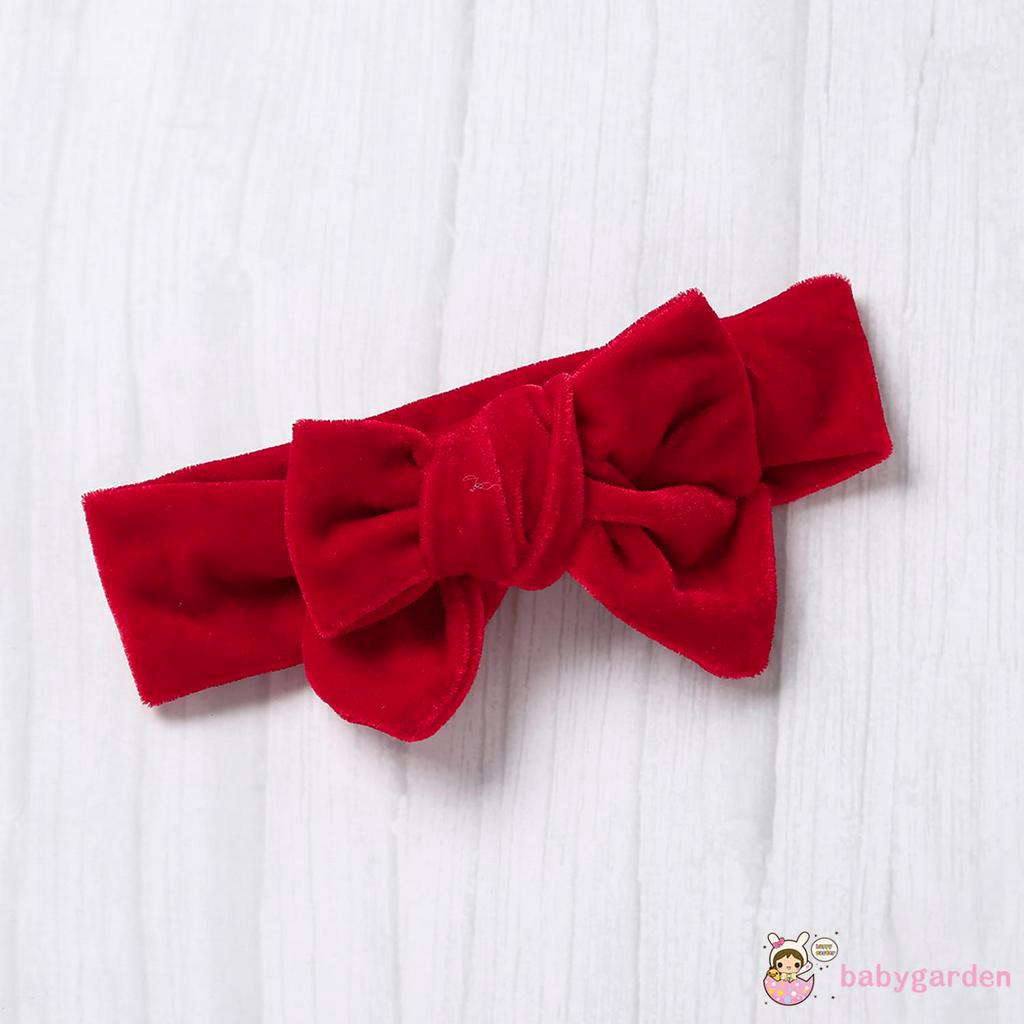 Áo Liền Quần Tay Bèo Kèm Băng Đô Cho Bé Gái