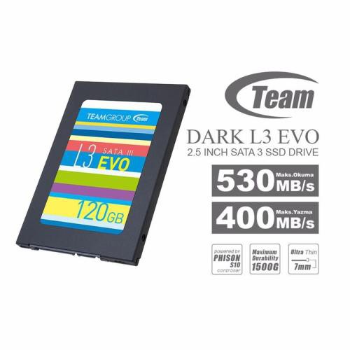 [Mã ELCLMAY giảm 7% đơn 500K] Ổ cứng SSD Team Group L3 EVO Sata III-120GB | BigBuy360 - bigbuy360.vn