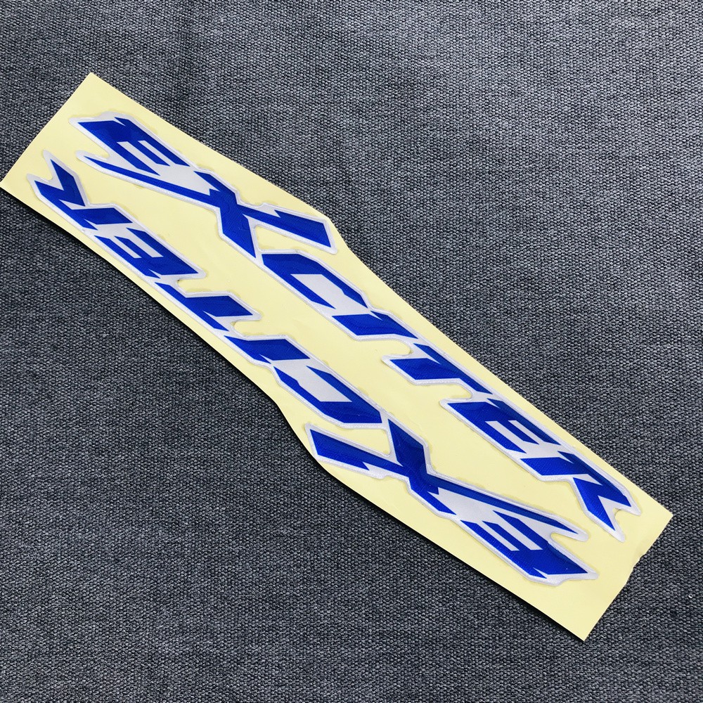 TEM CHỮ NỔI TRANG TRÍ CHO XE EXCITER SẮC NÉT