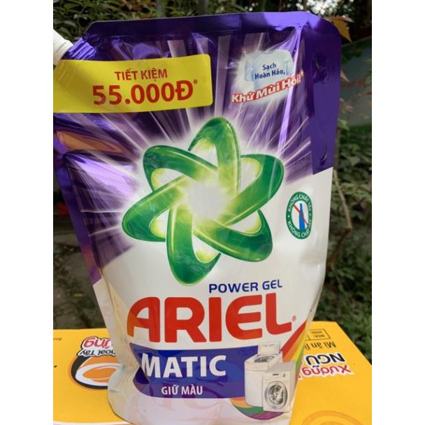 NƯỚC GIẶT ARIEL MATIC GIỮ MÀU 2.15kg