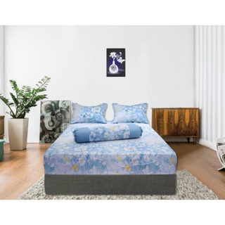 Bộ drap gối Hometex Tencel size 1.8x2m - 4 món