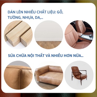 Da dán ghế sofa da miếng da PU tự dính, nội thất, đồ da