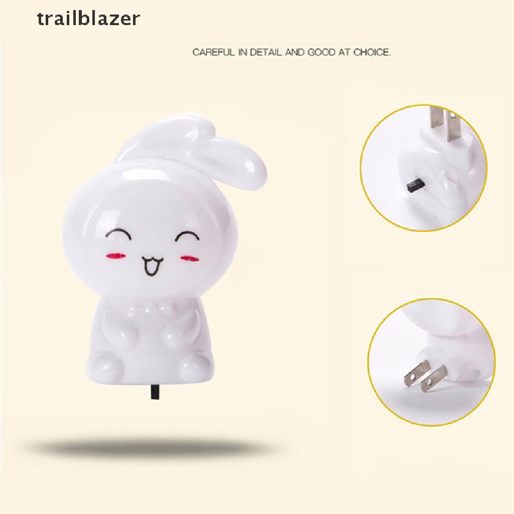 Đèn Ngủ LED Hình Thỏ Dễ Thương Cho Bé UIO