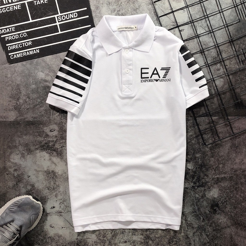 Áo thun nam có cổ EA7 cao cấp KENSTORE89 ATV118