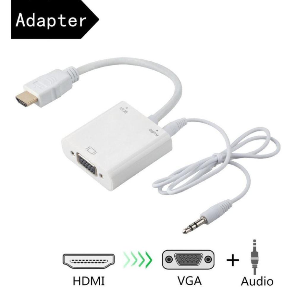 [FreeShip Toàn Quốc] Cáp chuyển đổi HDMI sang VGA, Cáp HDMI to VGA ,dây HDMI to VGA , dây máy chiếu