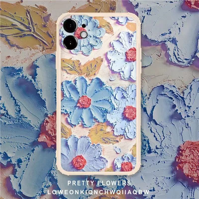 iPhone case Spot oil painting original pattern Use all models