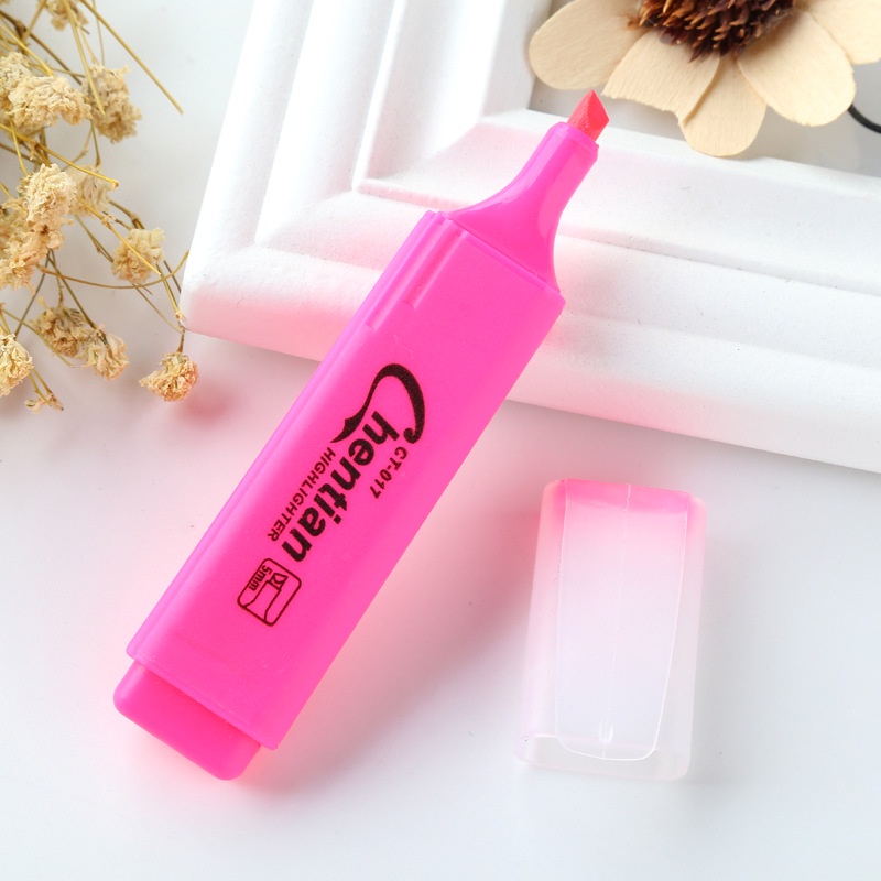 Bút 6 màu highlight pastel đánh dấu nhớ dòng cute nhiều màu marker LIZAMO HL16