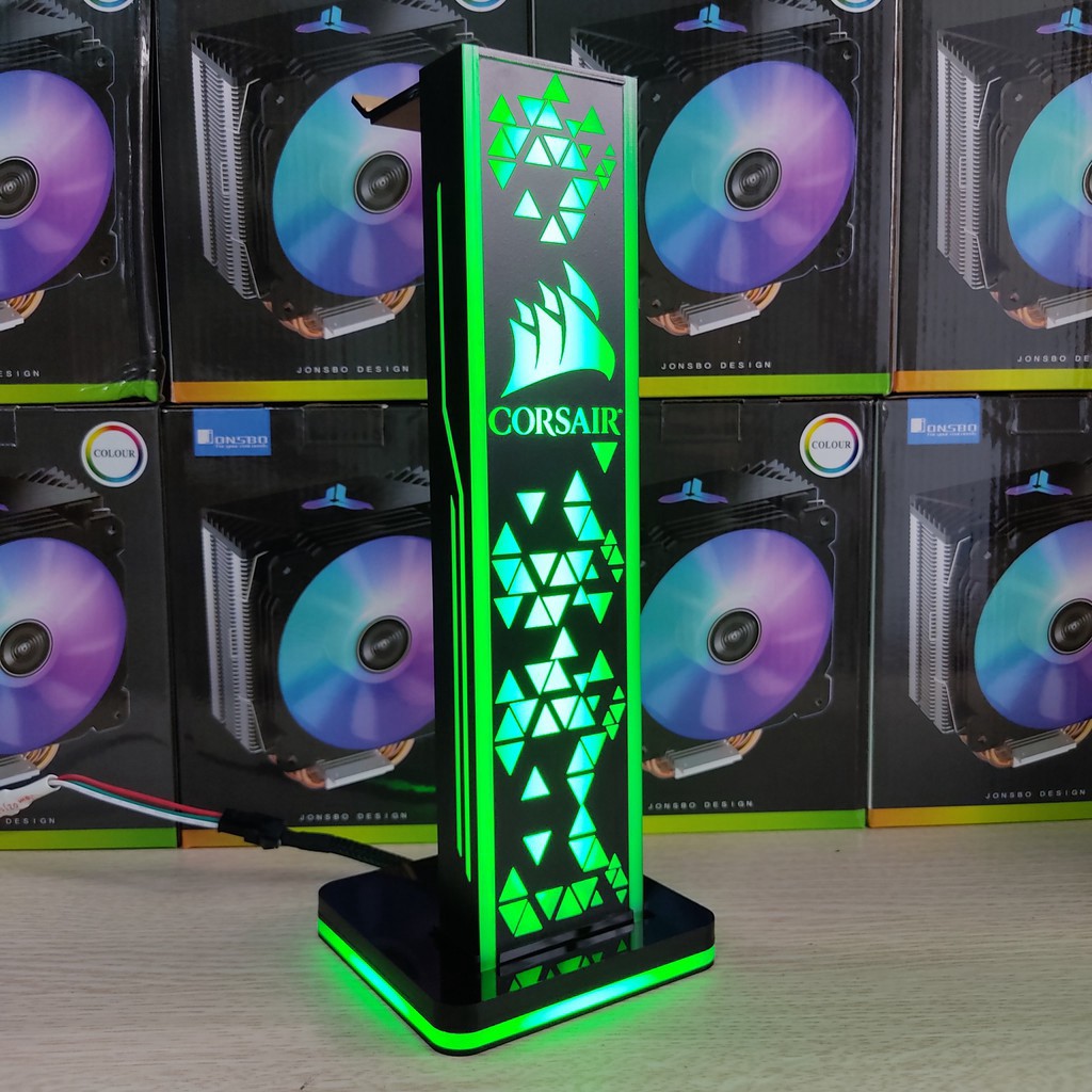 Giá treo tai nghe Corsair Led RGB Pro - Khiển màu tùy ý