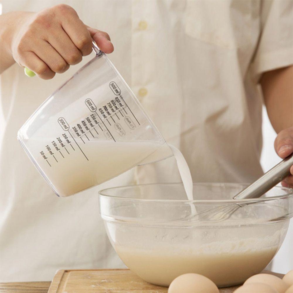 Bộ 3 Cốc Đo Lường Trong Suốt Có Thể Xếp Chồng Lên Nhau Tiện Dụng Cho Nhà Bếp