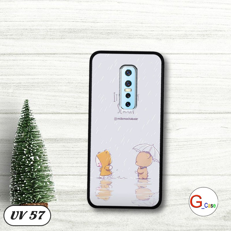 Ốp điện thoại Vivo V17 Pro - lưng nhám viền dẻo