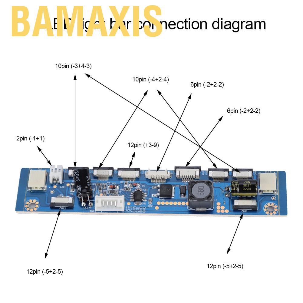 Bo mạch tăng điện áp 10-28V thủ công cho đèn LED đa giao diện kích thước 15-24 inch | BigBuy360 - bigbuy360.vn