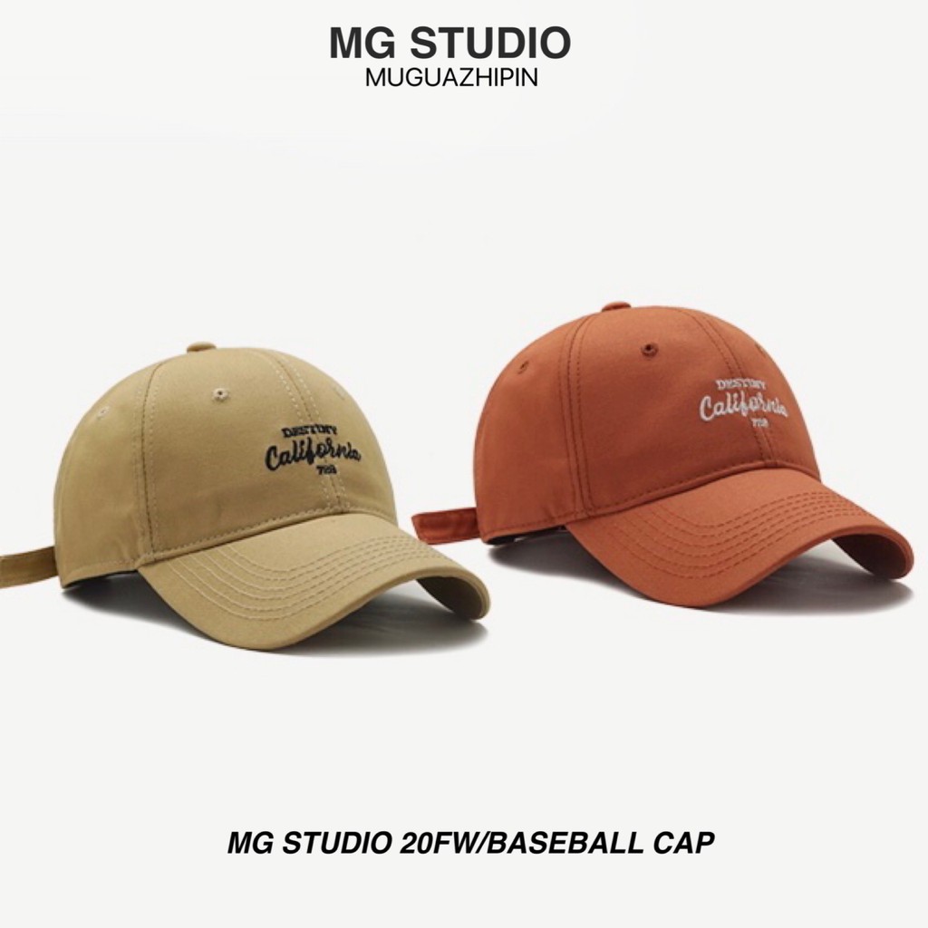 Mũ lưỡi trai MG STUDIO phong cách Hàn Quốc mùa hè