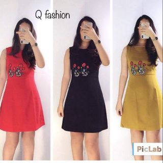 Váy dạ thêu hoa(combo 5 váy)