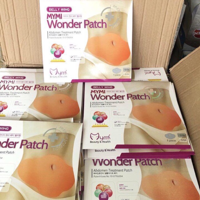 Miếng dán giảm béo bụng Mymi Wonder Patch