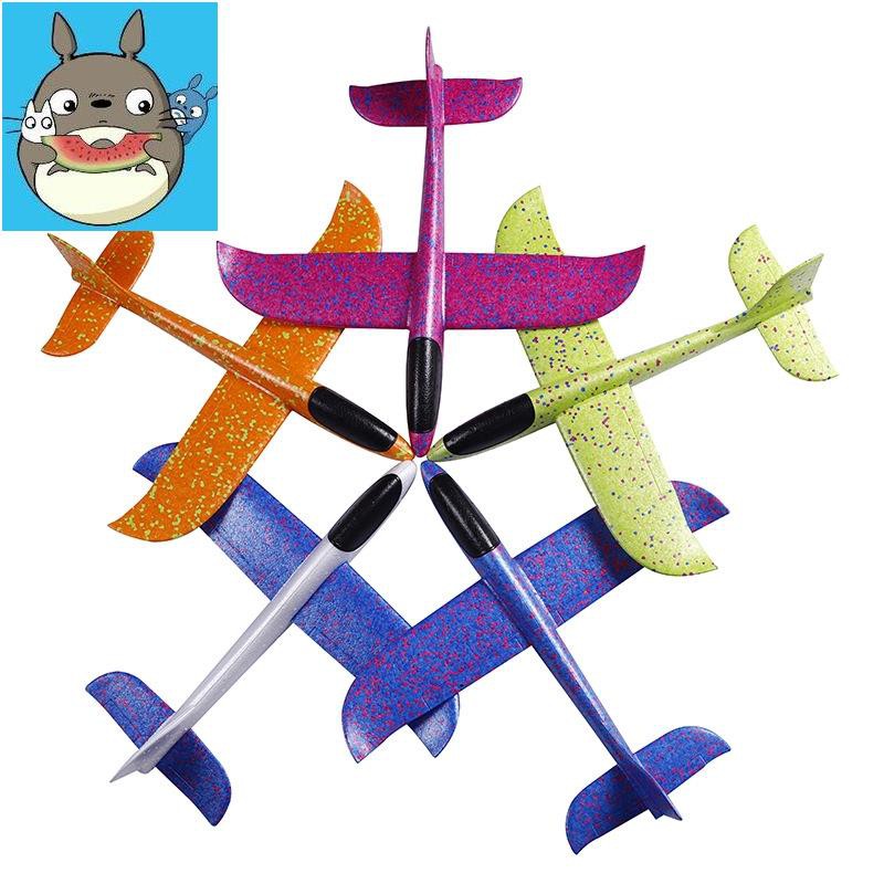 Máy Bay Xốp Ném Tay 35cm 48cm Thú Vị Cho Bé