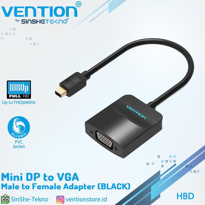Vention Bộ Chuyển Đổi Hbd Mini Dp Sang Vga Chuyên Dụng Đen | BigBuy360 - bigbuy360.vn