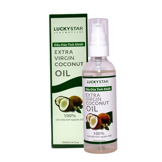 Tinh dầu dừa Lucky Star Extra Virgin Coconut Oil 100ml