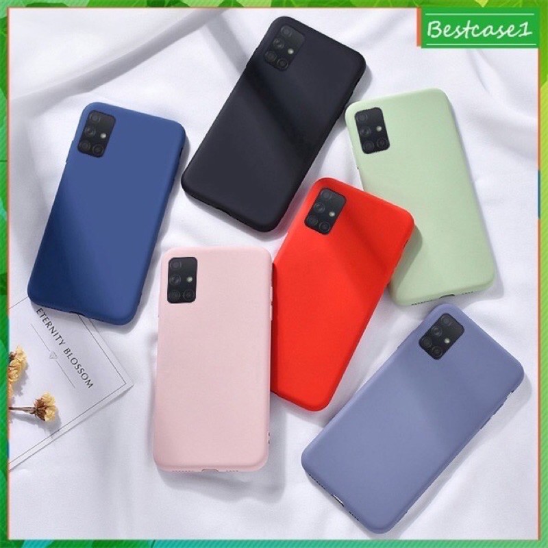 Ốp lưng dẻo màu KT Desing cho Samsung A31 chống bám bẩn dễ lau chùi