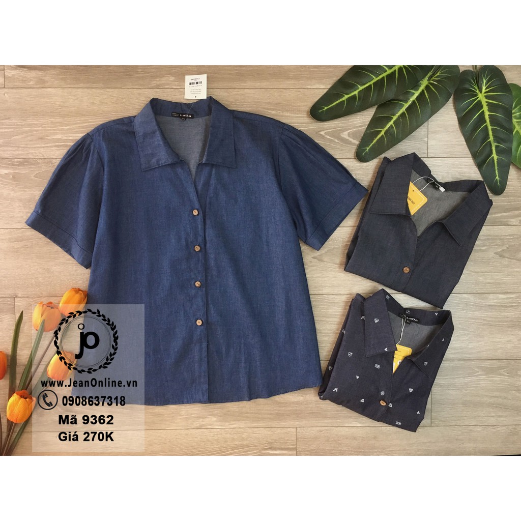 Bigsize Nữ - Áo Sơ Mi Denim (MS: 9362)