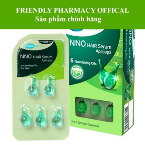 Dưỡng tóc NNO Hair Serum - Hỗ trợ giúp tóc mềm mượt (15 viên)