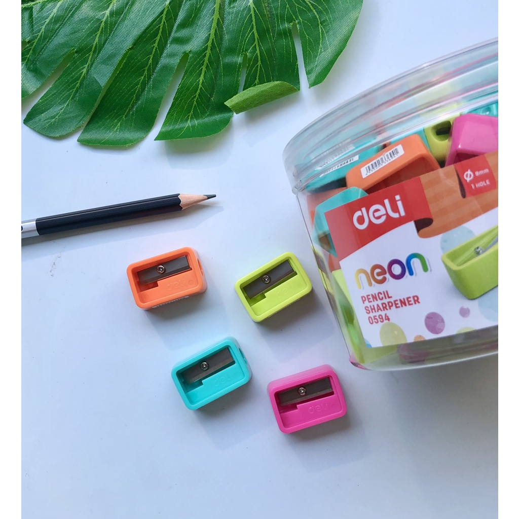 Gọt chì Deli lưỡi thép sắc bén 0551/ 0554/ 0557/ 0594 - vpp Quế Anh